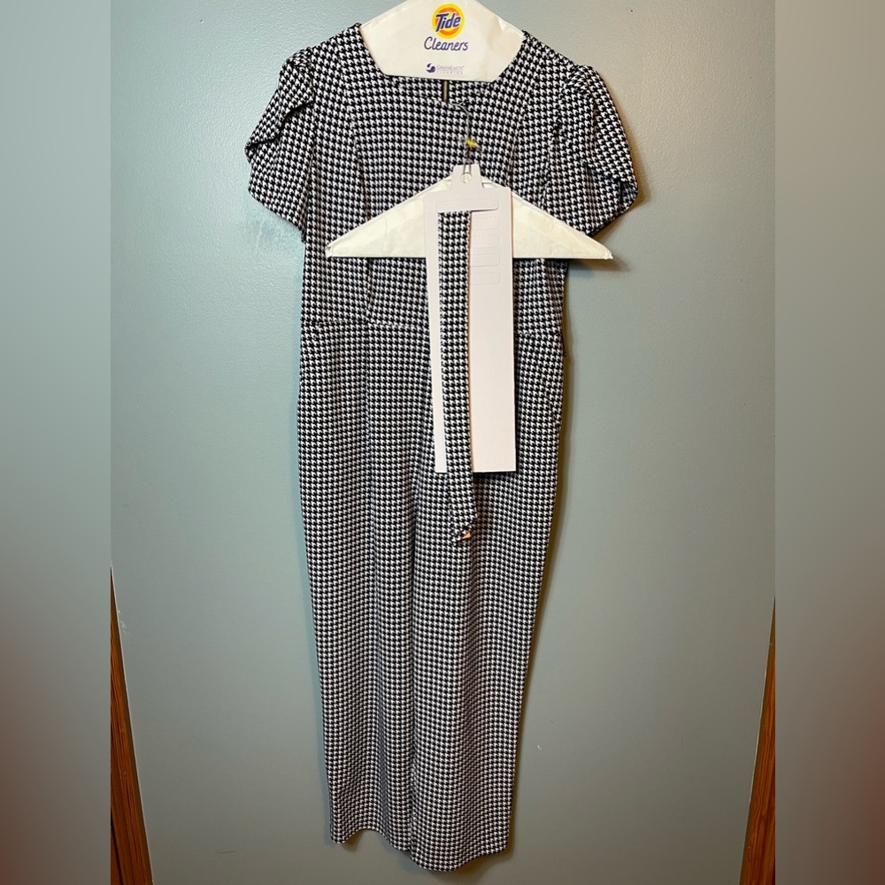 Gray/White & black Onesie